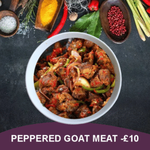 Peppered Goat Meat