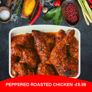 Peppered Roasted Chicken