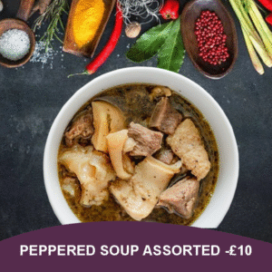 Peppered Soup Assorted