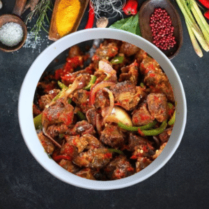 Peppered Goat Meat